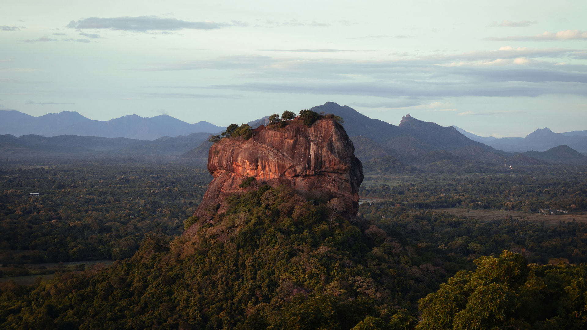 haven lanka Tours Sigiriya Rock Sri lanka Overall veiw